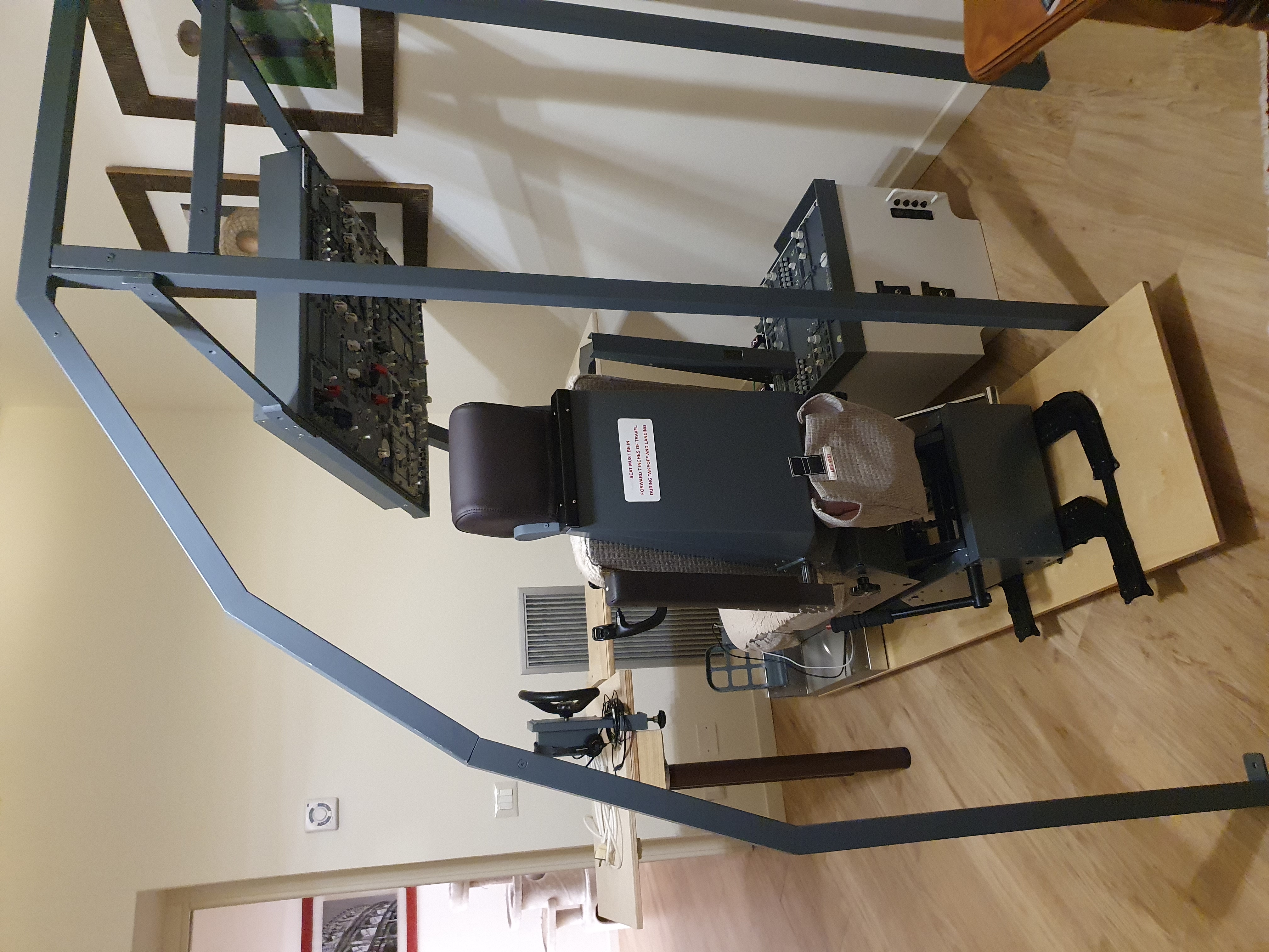 Sismo Soluciones B737 Cockpit Overhead Metallic Structure for Single Configuration V2