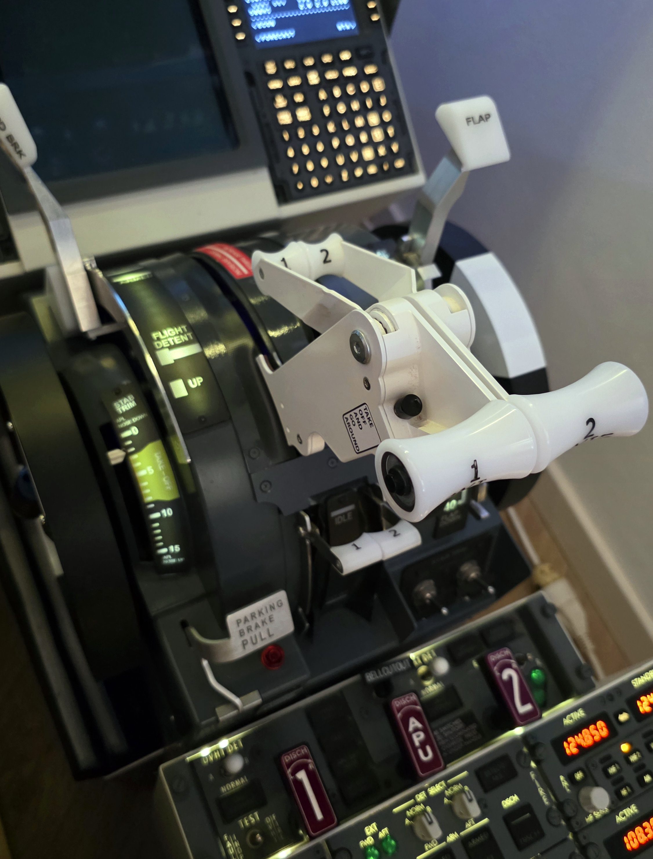 Cockpit For You B737 Throttle Quadrant Motorised V4 GoldPlus