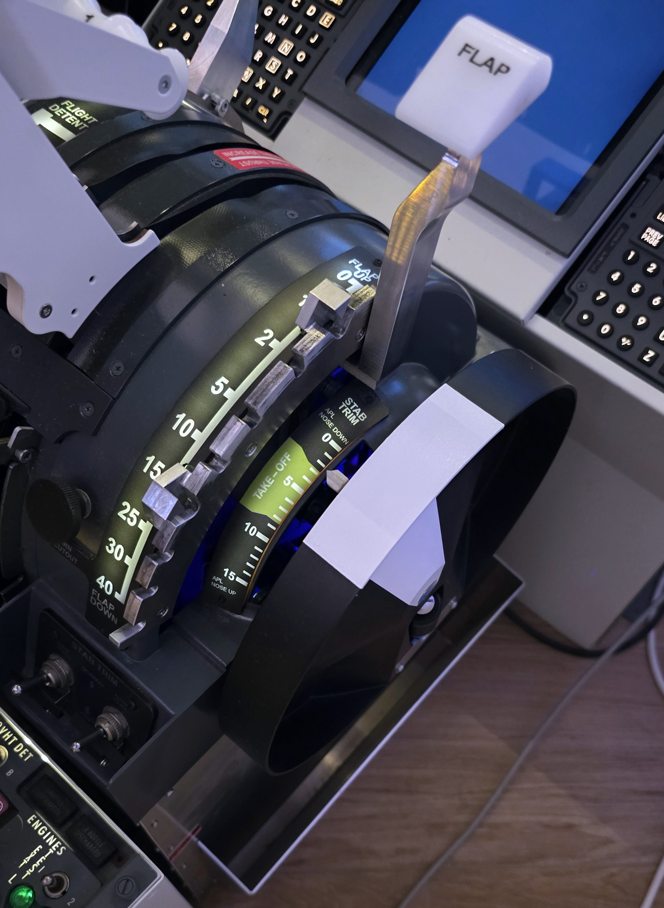 Cockpit For You B737 Throttle Quadrant Motorised V4 GoldPlus