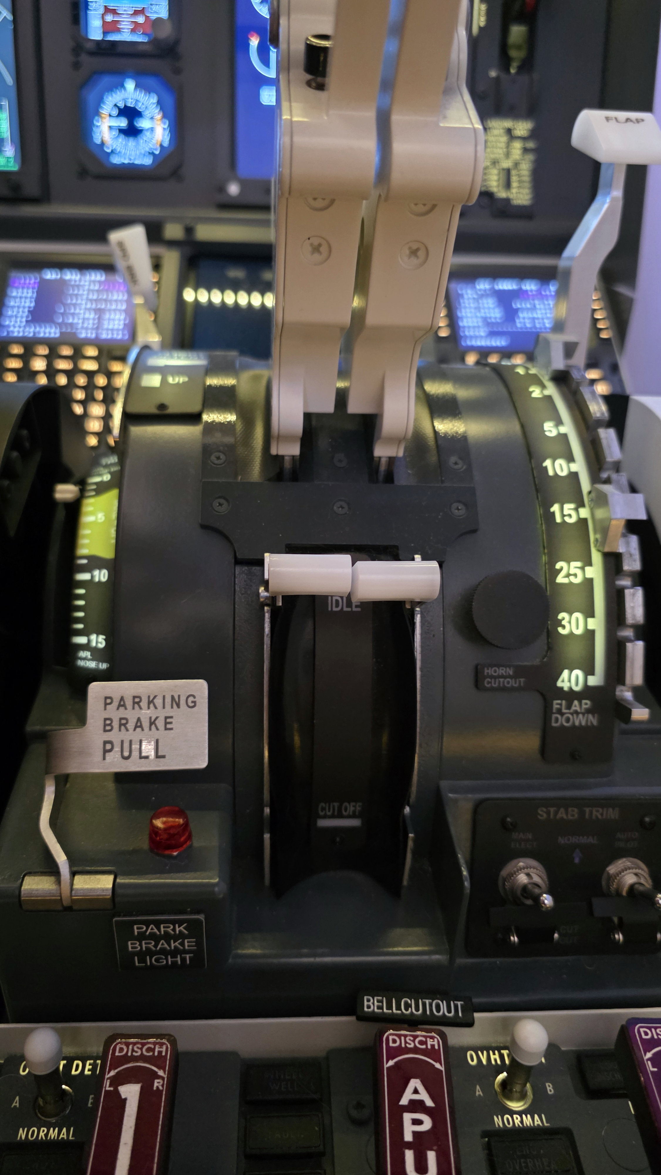 Cockpit For You B737 Throttle Quadrant Motorised V4 GoldPlus