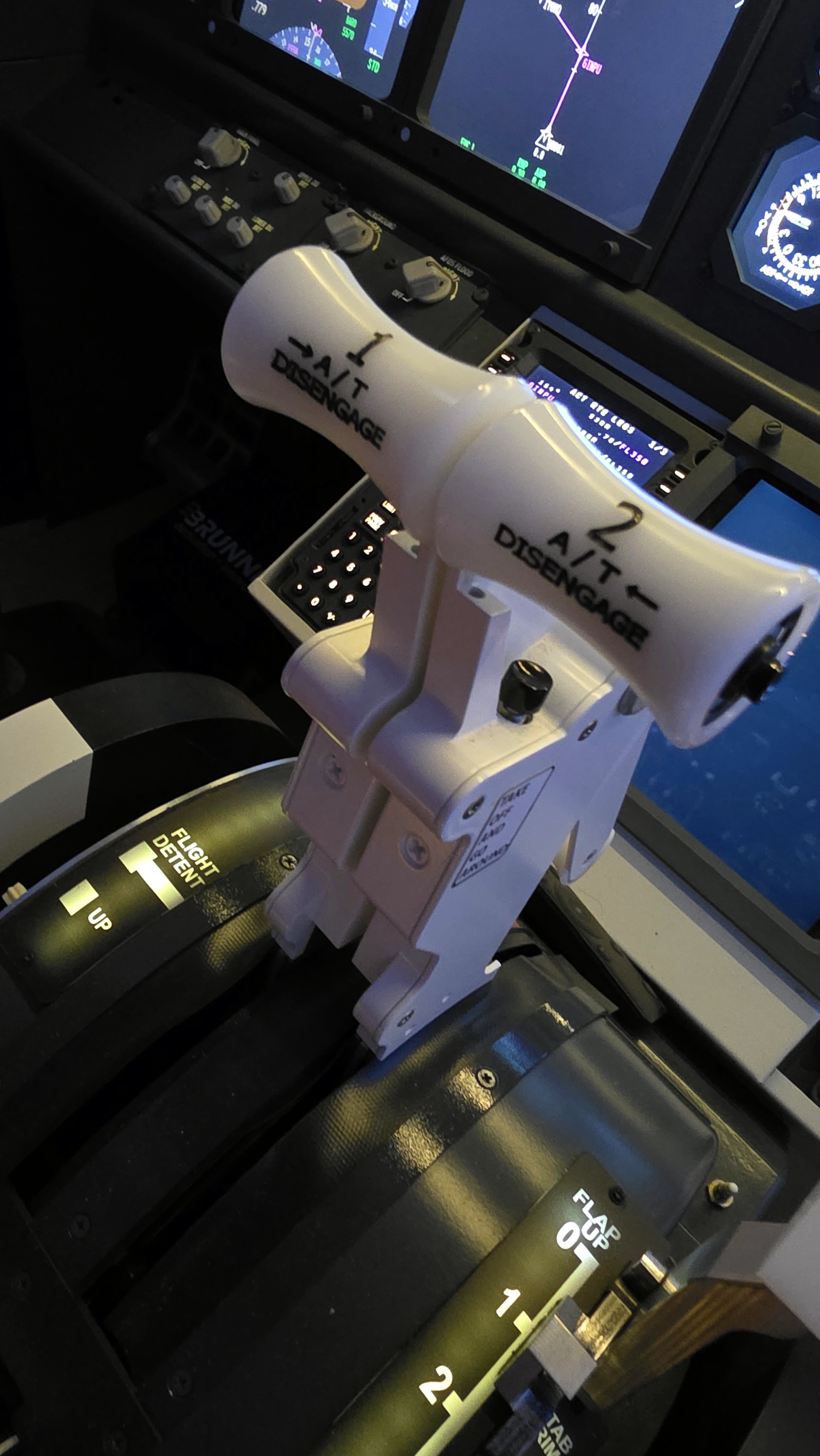 Cockpit For You B737 Throttle Quadrant Motorised V4 GoldPlus