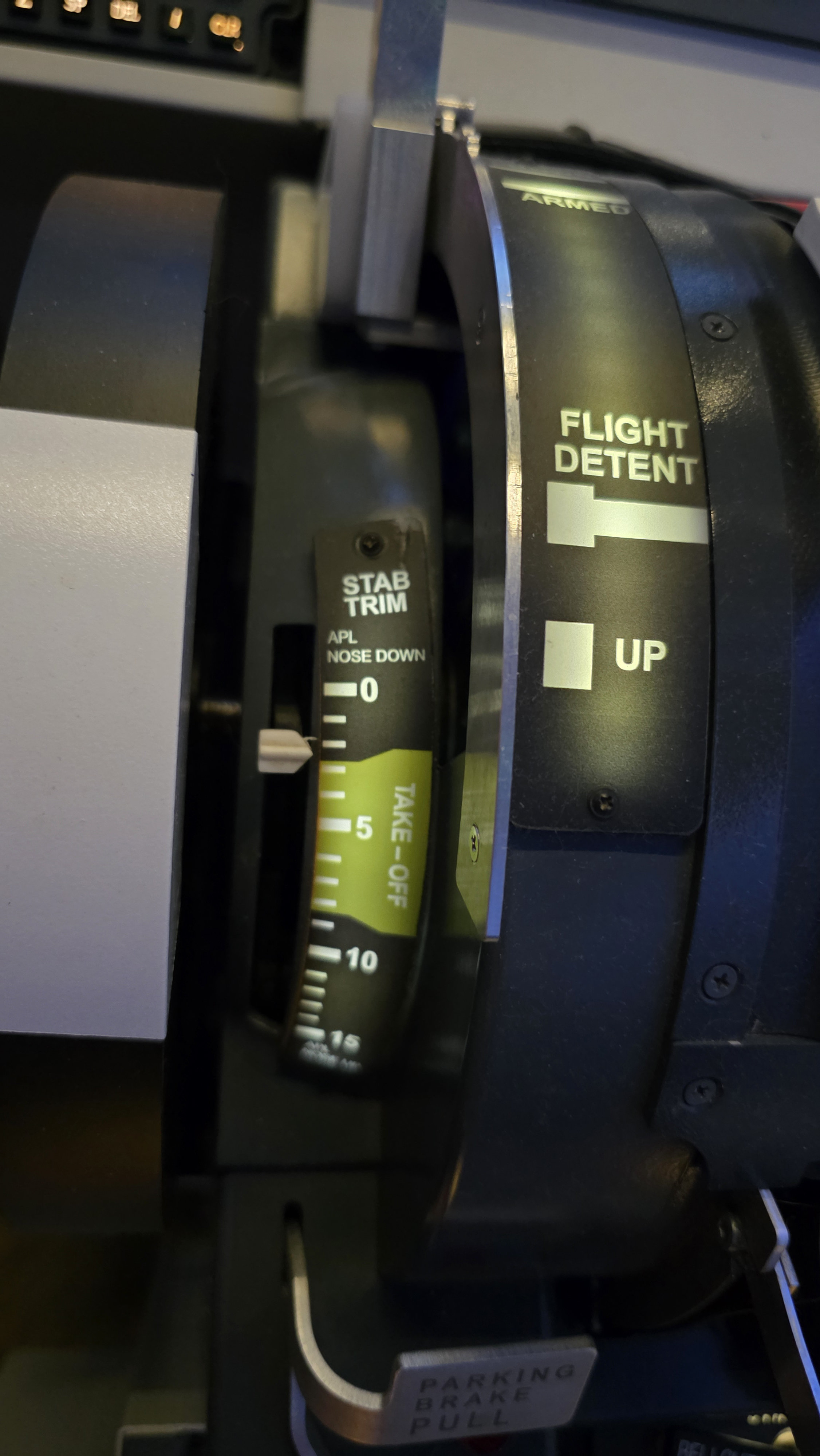 Cockpit For You B737 Throttle Quadrant Motorised V4 GoldPlus